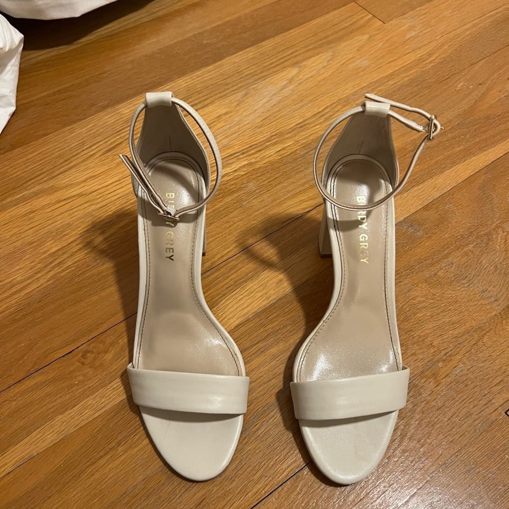 Bird grey heels